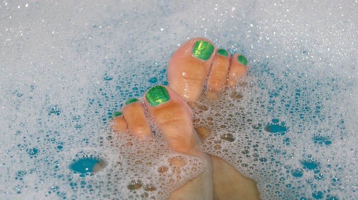 bath, feet, hygiene