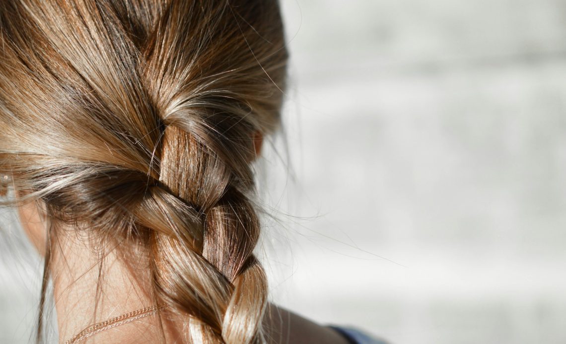 woman with braid hair