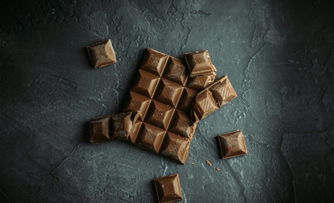 brown wooden blocks on gray concrete floor